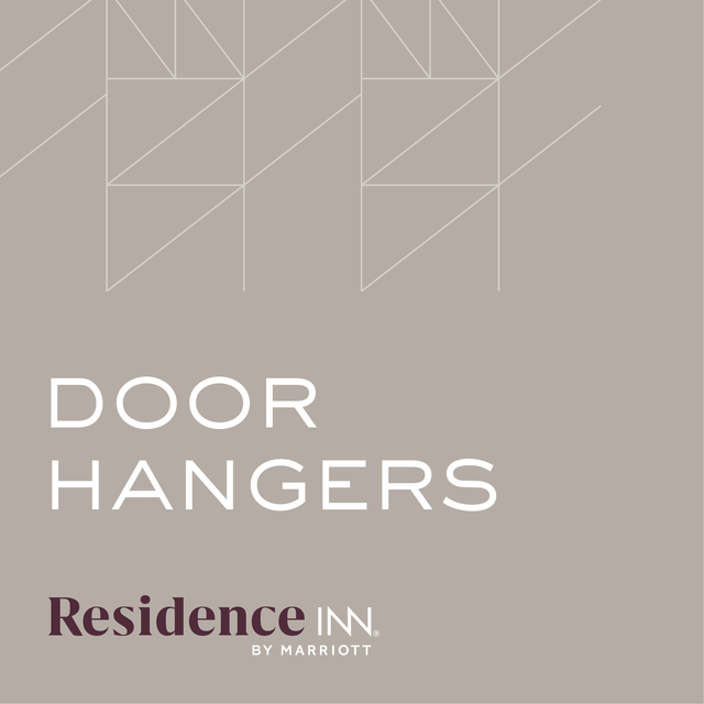 Door Hangers - Residence Inn®