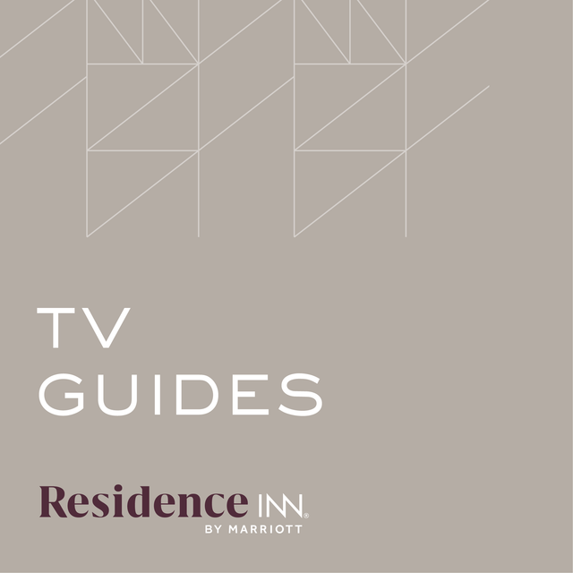 TV Channel Guide - Residence Inn®